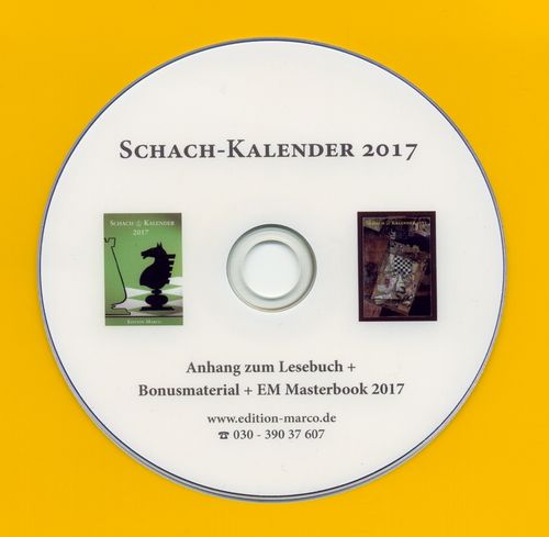 DVD zum Schach-Kalender 2017