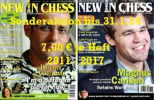 New In Chess Magazine Einzelhefte 2011-2017